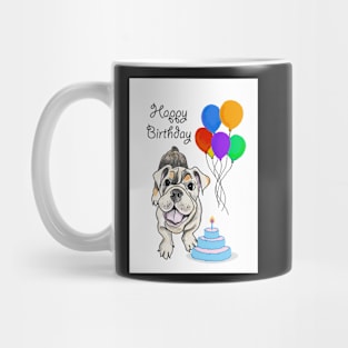 Happy Birthday from the Dog Mug